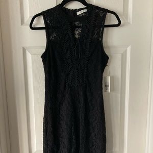 Dex. Black Lace dress. NWT. Size Medium.